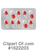 Pills Clipart #1622203 by Vector Tradition SM