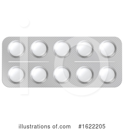Royalty-Free (RF) Pills Clipart Illustration by Vector Tradition SM - Stock Sample #1622205