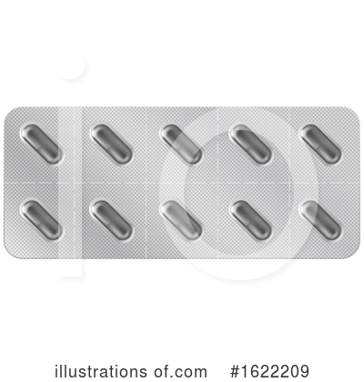 Royalty-Free (RF) Pills Clipart Illustration by Vector Tradition SM - Stock Sample #1622209