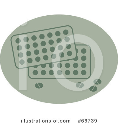 Royalty-Free (RF) Pills Clipart Illustration by Prawny - Stock Sample #66739