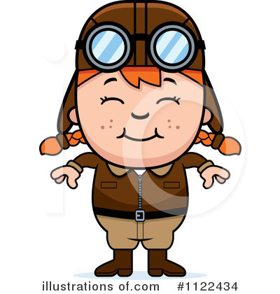 Little Girl Clipart #1122434 by Cory Thoman