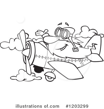 Pilot Clipart #1203299 by toonaday
