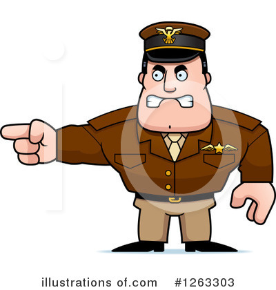 Royalty-Free (RF) Pilot Clipart Illustration by Cory Thoman - Stock Sample #1263303