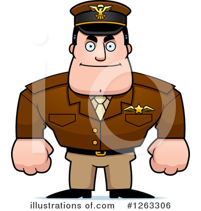 Royalty-Free (RF) Pilot Clipart Illustration by Cory Thoman - Stock Sample #1263306