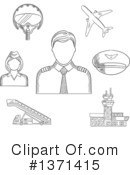 Pilot Clipart #1371415 by Vector Tradition SM