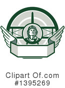 Pilot Clipart #1395269 by patrimonio