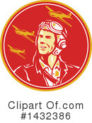 Pilot Clipart #1432386 by patrimonio