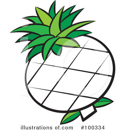 Pineapple Clipart #100334 by Lal Perera