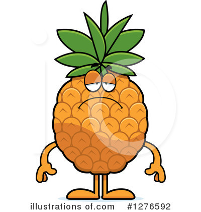 Royalty-Free (RF) Pineapple Clipart Illustration by Cory Thoman - Stock Sample #1276592
