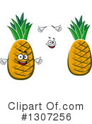 Pineapple Clipart #1307256 by Vector Tradition SM
