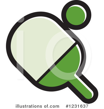 Royalty-Free (RF) Ping Pong Clipart Illustration by Lal Perera - Stock Sample #1231637