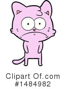 Pink Cat Clipart #1484982 by lineartestpilot
