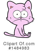 Pink Cat Clipart #1484983 by lineartestpilot