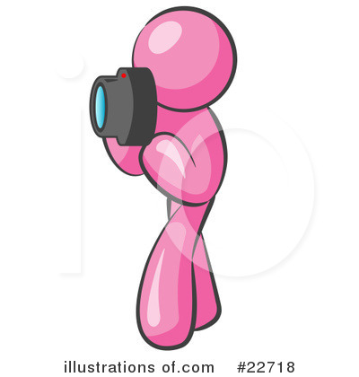 Royalty-Free (RF) Pink Collection Clipart Illustration by Leo Blanchette - Stock Sample #22718