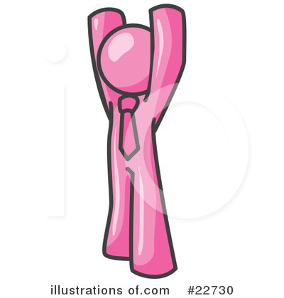 Royalty-Free (RF) Pink Collection Clipart Illustration by Leo Blanchette - Stock Sample #22730