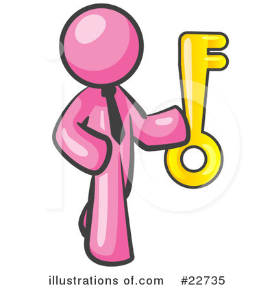 Royalty-Free (RF) Pink Collection Clipart Illustration by Leo Blanchette - Stock Sample #22735