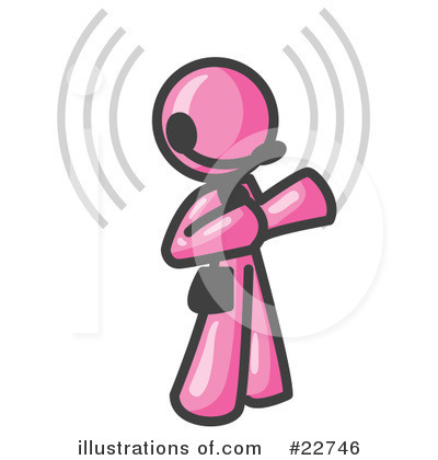 Royalty-Free (RF) Pink Collection Clipart Illustration by Leo Blanchette - Stock Sample #22746