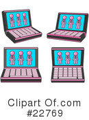 Pink Collection Clipart #22769 by Leo Blanchette