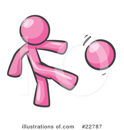 Royalty-Free (RF) Pink Collection Clipart Illustration by Leo Blanchette - Stock Sample #22787
