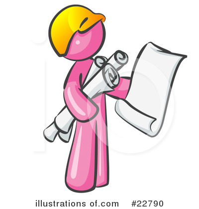Contractor Clipart #22790 by Leo Blanchette