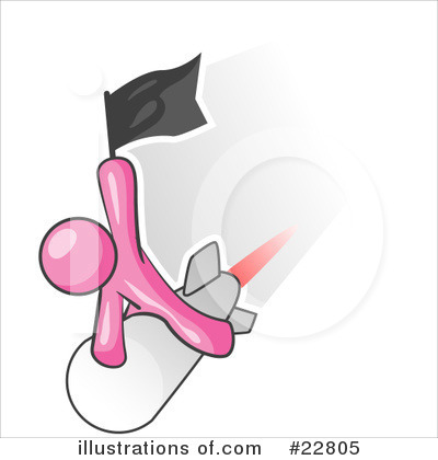 Royalty-Free (RF) Pink Collection Clipart Illustration by Leo Blanchette - Stock Sample #22805