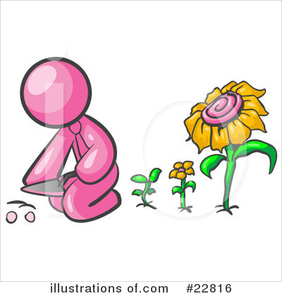 Flower Clipart #22816 by Leo Blanchette