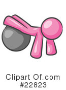 Pink Collection Clipart #22823 by Leo Blanchette