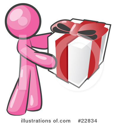 Royalty-Free (RF) Pink Collection Clipart Illustration by Leo Blanchette - Stock Sample #22834
