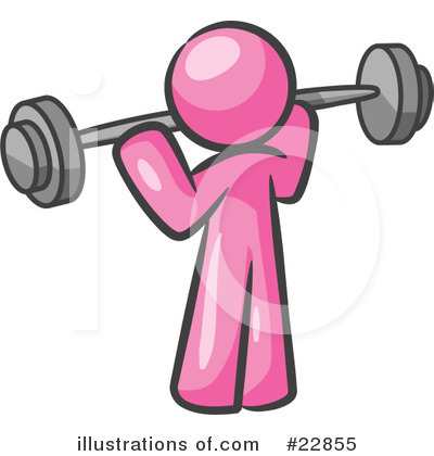 Royalty-Free (RF) Pink Collection Clipart Illustration by Leo Blanchette - Stock Sample #22855