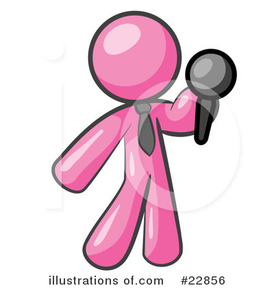 Royalty-Free (RF) Pink Collection Clipart Illustration by Leo Blanchette - Stock Sample #22856