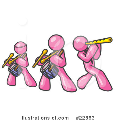 Music Band Clipart #22863 by Leo Blanchette