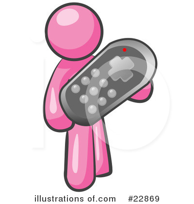 Royalty-Free (RF) Pink Collection Clipart Illustration by Leo Blanchette - Stock Sample #22869