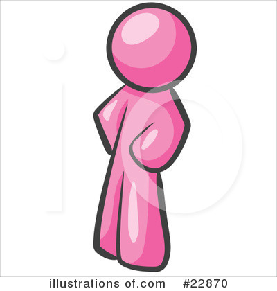 Royalty-Free (RF) Pink Collection Clipart Illustration by Leo Blanchette - Stock Sample #22870