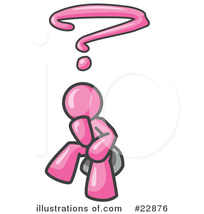 Royalty-Free (RF) Pink Collection Clipart Illustration by Leo Blanchette - Stock Sample #22876