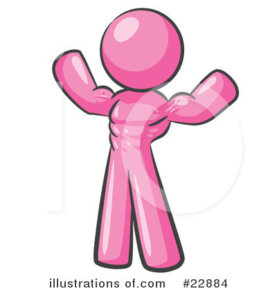 Royalty-Free (RF) Pink Collection Clipart Illustration by Leo Blanchette - Stock Sample #22884
