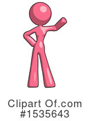 Pink Design Mascot Clipart #1535643 by Leo Blanchette
