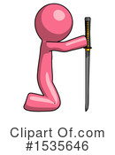 Pink Design Mascot Clipart #1535646 by Leo Blanchette