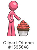 Pink Design Mascot Clipart #1535648 by Leo Blanchette