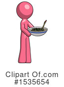 Pink Design Mascot Clipart #1535654 by Leo Blanchette