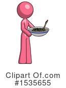 Pink Design Mascot Clipart #1535655 by Leo Blanchette