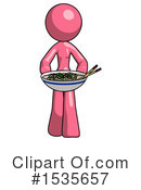 Pink Design Mascot Clipart #1535657 by Leo Blanchette