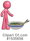 Pink Design Mascot Clipart #1535658 by Leo Blanchette