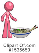 Pink Design Mascot Clipart #1535659 by Leo Blanchette