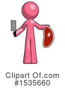 Pink Design Mascot Clipart #1535660 by Leo Blanchette