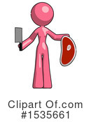 Pink Design Mascot Clipart #1535661 by Leo Blanchette