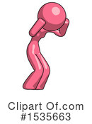 Pink Design Mascot Clipart #1535663 by Leo Blanchette