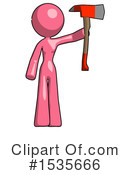 Pink Design Mascot Clipart #1535666 by Leo Blanchette