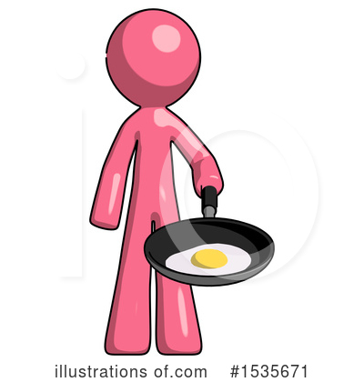 Royalty-Free (RF) Pink Design Mascot Clipart Illustration by Leo Blanchette - Stock Sample #1535671