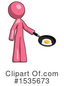 Pink Design Mascot Clipart #1535673 by Leo Blanchette