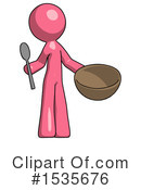 Pink Design Mascot Clipart #1535676 by Leo Blanchette